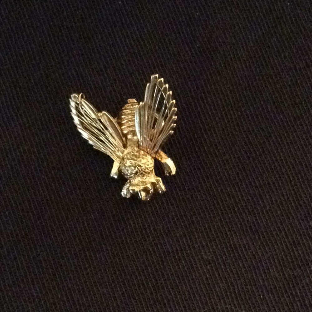 Vintage Monet fly pin